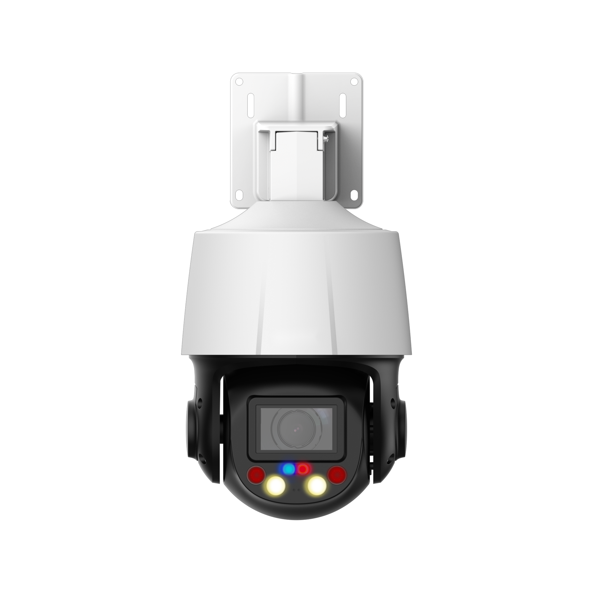 EmpireTech PTZ3E405-AI 1/2.8"CMOS 4MP 5x Network PTZ Camera Support Two-way Talk Built-in 2 IR, 2 Warm light, 1 Red light, 1 Blue light - EmpireTech