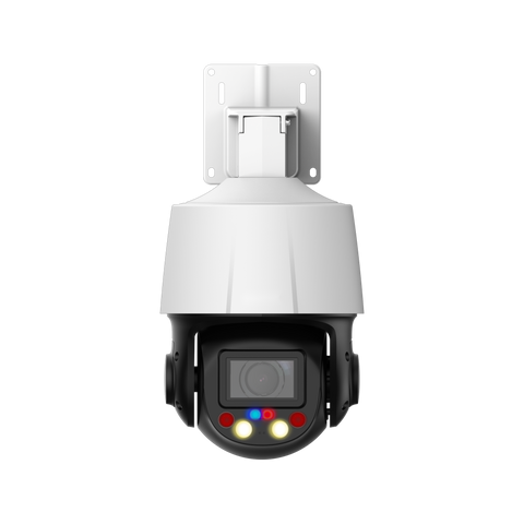 EmpireTech PTZ3E405-AI 1/2.8"CMOS 4MP 5x Network PTZ Camera Support Two-way Talk Built-in 2 IR, 2 Warm light, 1 Red light, 1 Blue light - EmpireTech