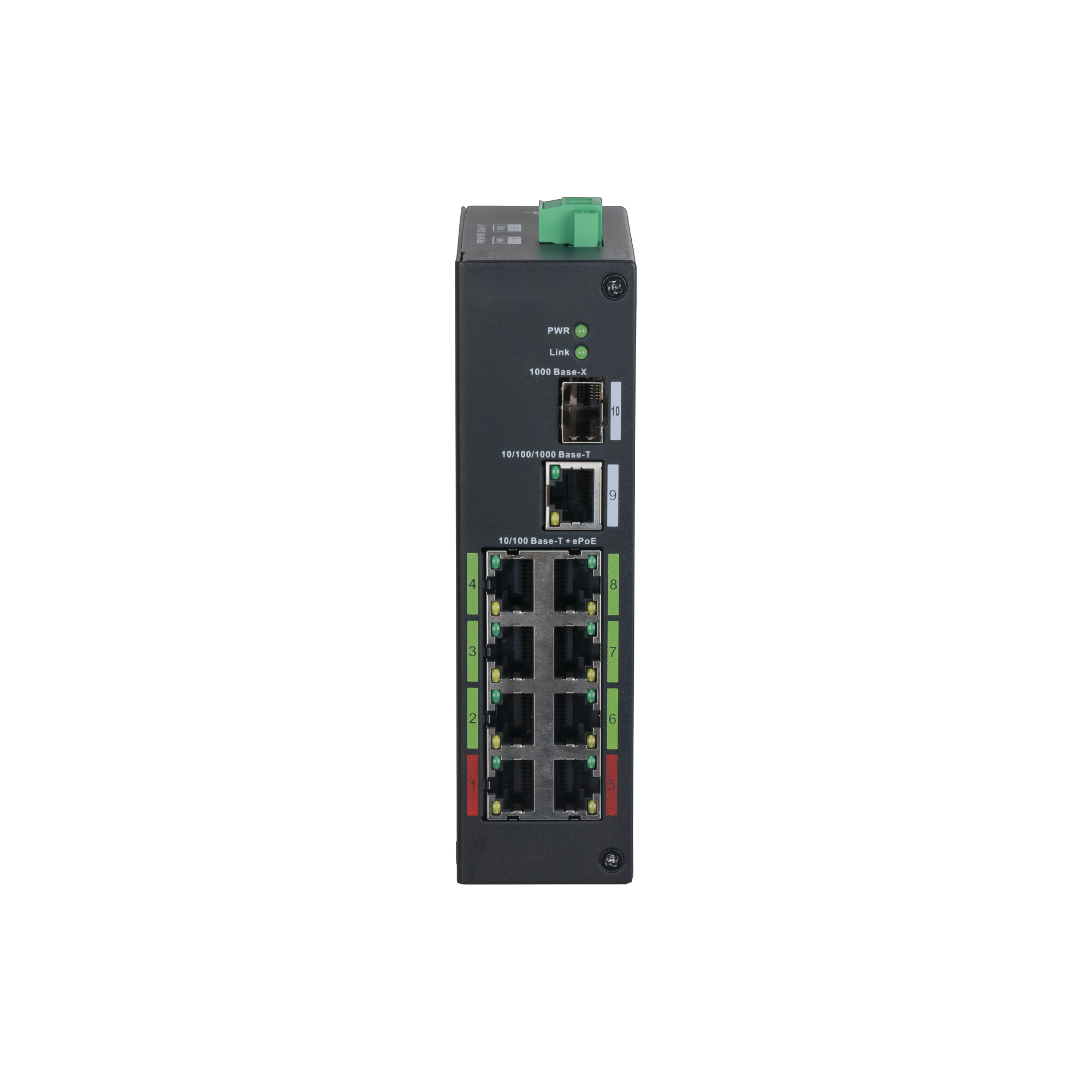 EmpireTech LR2110-8ET-120 10-Port Unmanaged Switch with 8-Port ePoE - EmpireTech