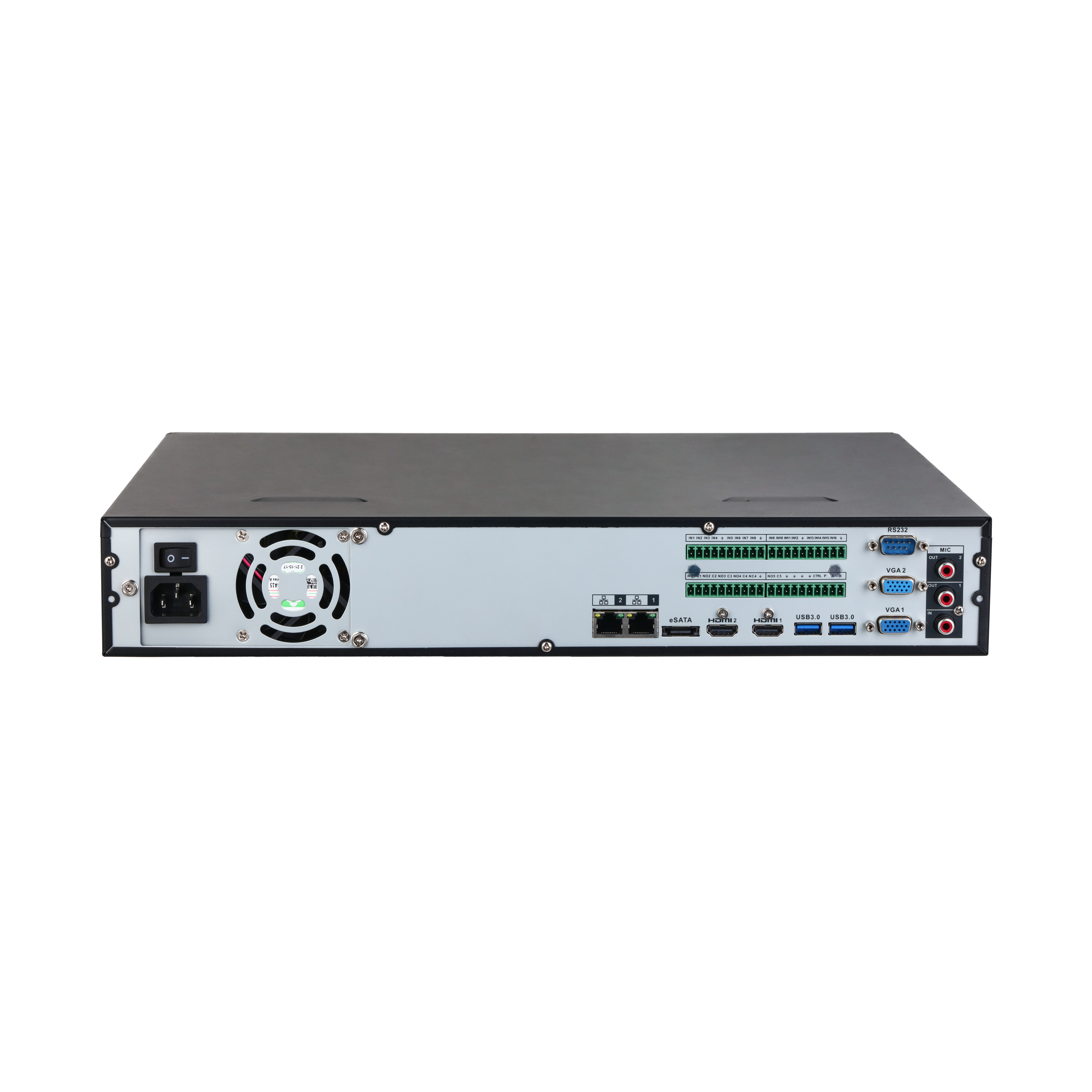 EmpireTech NVR32CH-4AI 32 Channels 1.5U 4HDD Network Video Recorder - EmpireTech