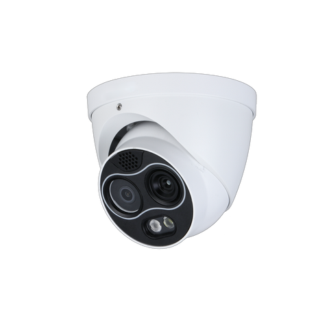 EmpireTech IPC-TPC124X-AI 1/2.7'' CMOS Thermal Network Mini Hybrid Eyeball Camera - EmpireTech