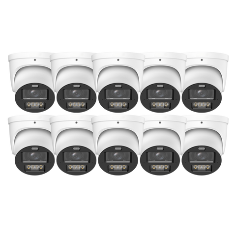 EmpireTech IPC-Color4M-TZ: 1/1.8" CMOS 4MP WizColor TiOC PRO Vari-focal Turret Camera Kit - Bulk Order (Without NVR) - EmpireTech