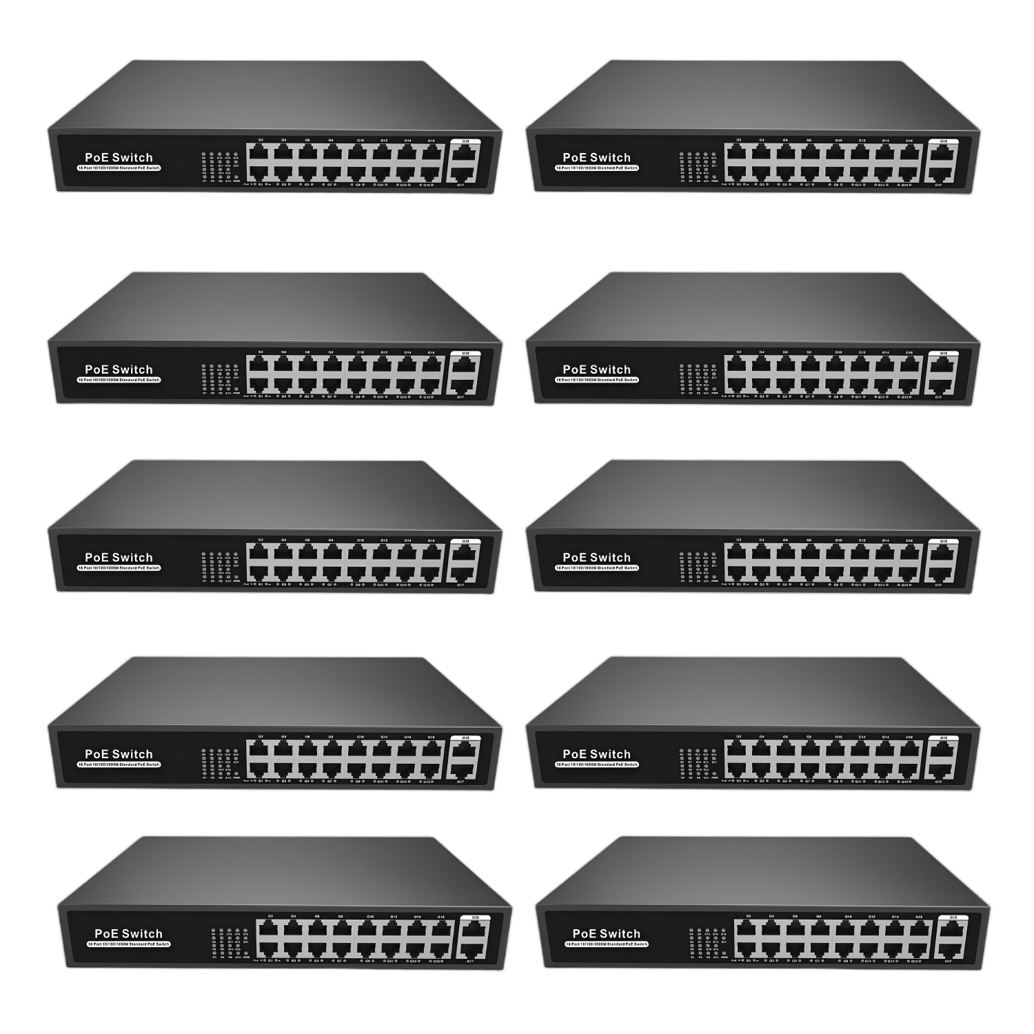 EmpireTech POE16CH-250W Gigabit 18-port PoE switch - EmpireTech