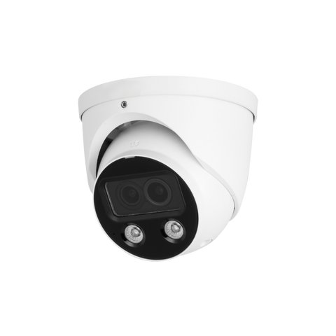 EmpireTech Refurbished IPC-T5449H-ASE-D2 1/1.8" + 1/1.8" CMOS 4MP Dual Lens Fixed-focal Eyeball Full-color Camera - EmpireTech