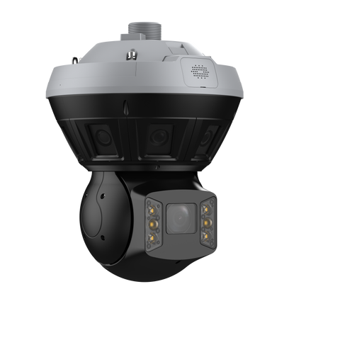 EmpireTech PSDW8852S-A180-D440 1/1.8" CMOS 8 MP Multi-Sensor 180° Panoramic PTZ Mini Hubble Network Camera