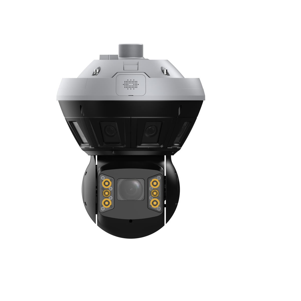 EmpireTech PSDW8852S-A180-D440 1/1.8" CMOS 8 MP Multi-Sensor 180° Panoramic PTZ Mini Hubble Network Camera