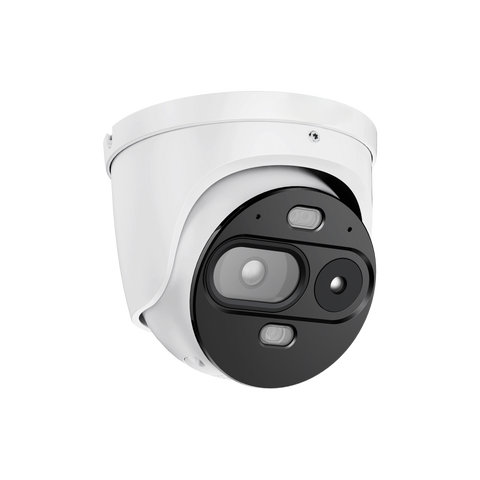 EmpireTech IPC-TPC124X-AI-S3 1/1.8" CMOS 4MP Thermal Network Mini Hybrid Turret Camera - EmpireTech