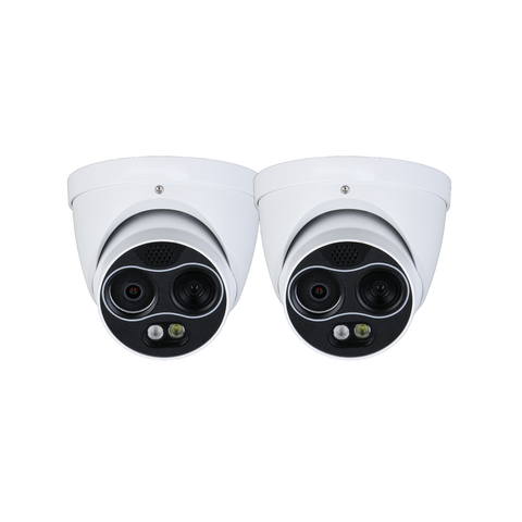 EmpireTech IPC-TPC124X-AI-S2 1/2.7" CMOS 4MP Thermal Network Mini Turret Camera