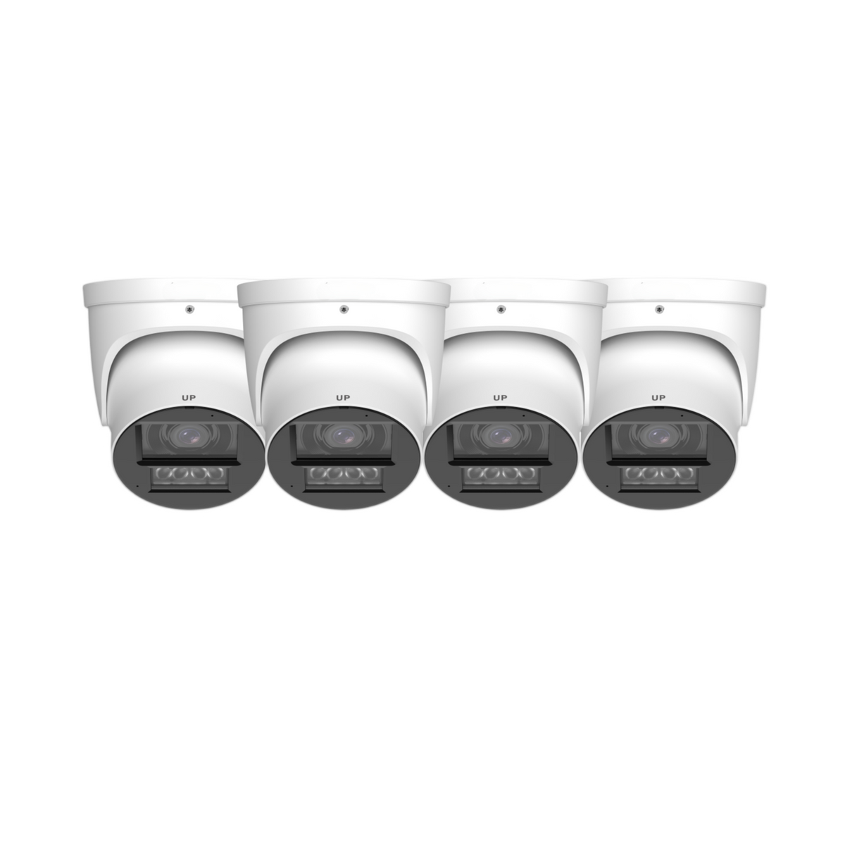 EmpireTech IPC-T58PRO-ZE 1/1.8" CMOS 8MP WizColor Vari-focal Two-way Talk Turret Network Camera, Built-in IR and Warm Light LED - EmpireTech