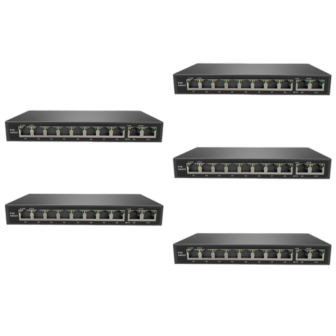 EmpireTech POE8CH-110W Gigabit 10-port PoE switch - EmpireTech