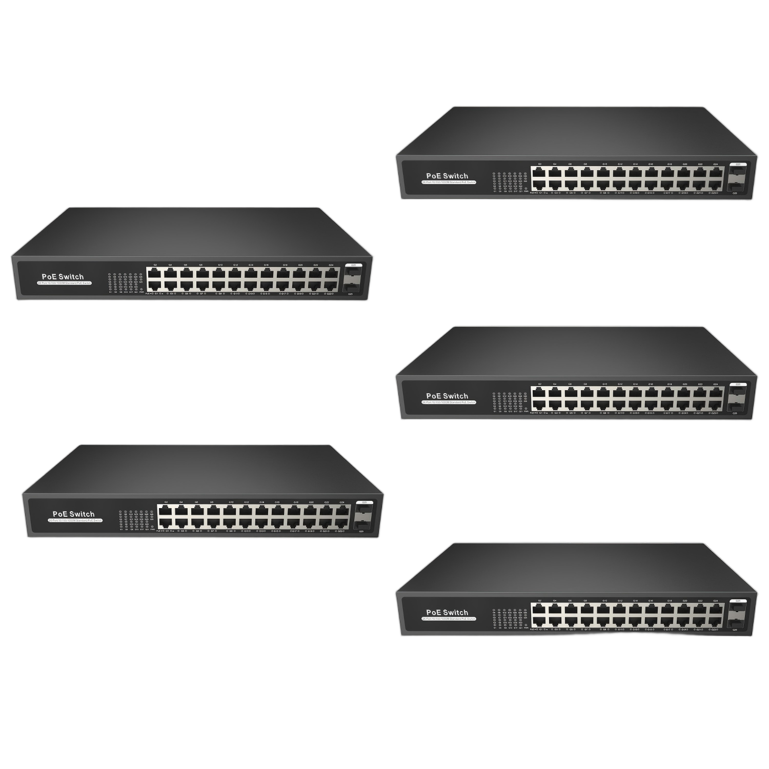 EmpireTech POE24CH-250W Gigabit 26-port PoE switch - EmpireTech