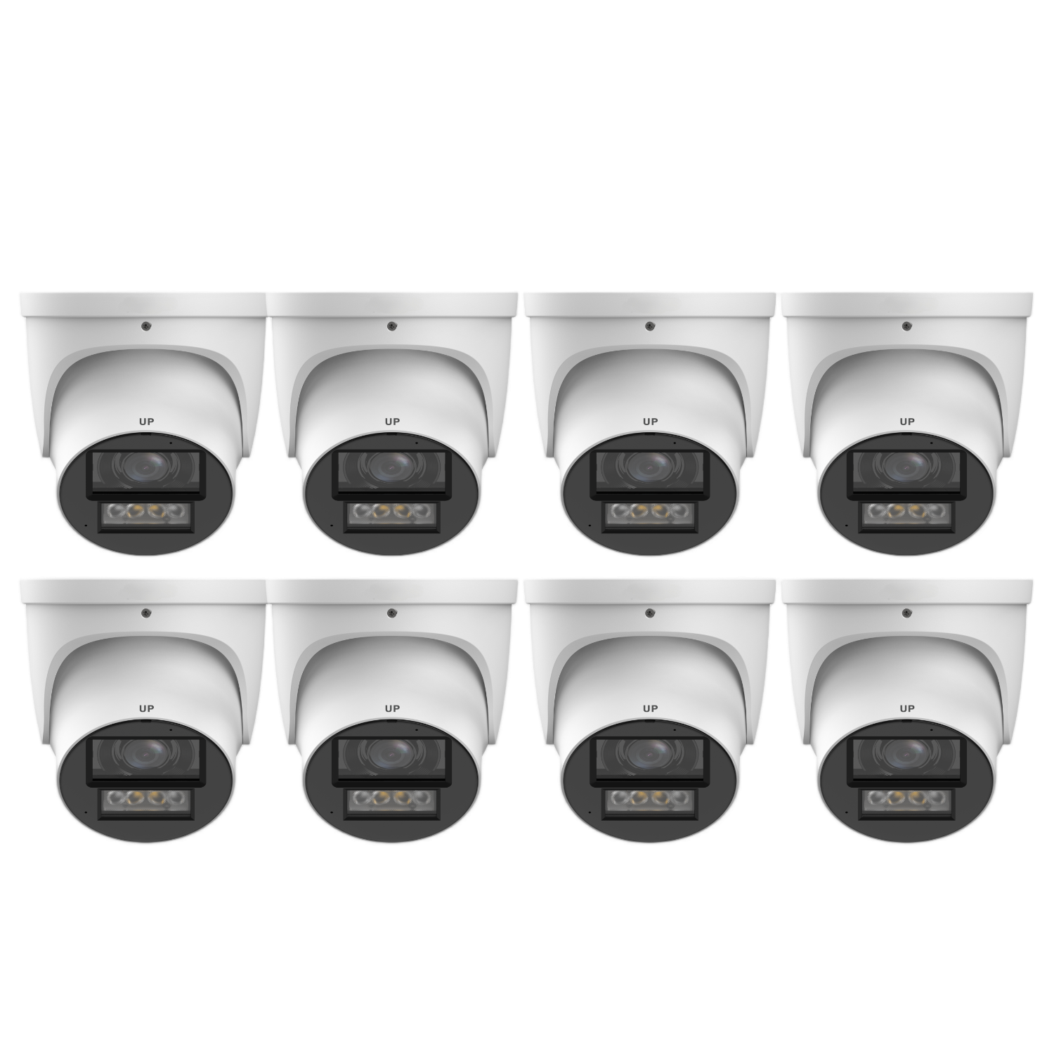 EmpireTech IPC-Color4M-TZ: 1/1.8" CMOS 4MP WizColor TiOC PRO Vari-focal Turret Camera Kit - Bulk Order (Without NVR) - EmpireTech