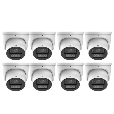EmpireTech IPC-Color4M-TZ: 1/1.8" CMOS 4MP WizColor TiOC PRO Vari-focal Turret Camera Kit - Bulk Order (Without NVR) - EmpireTech
