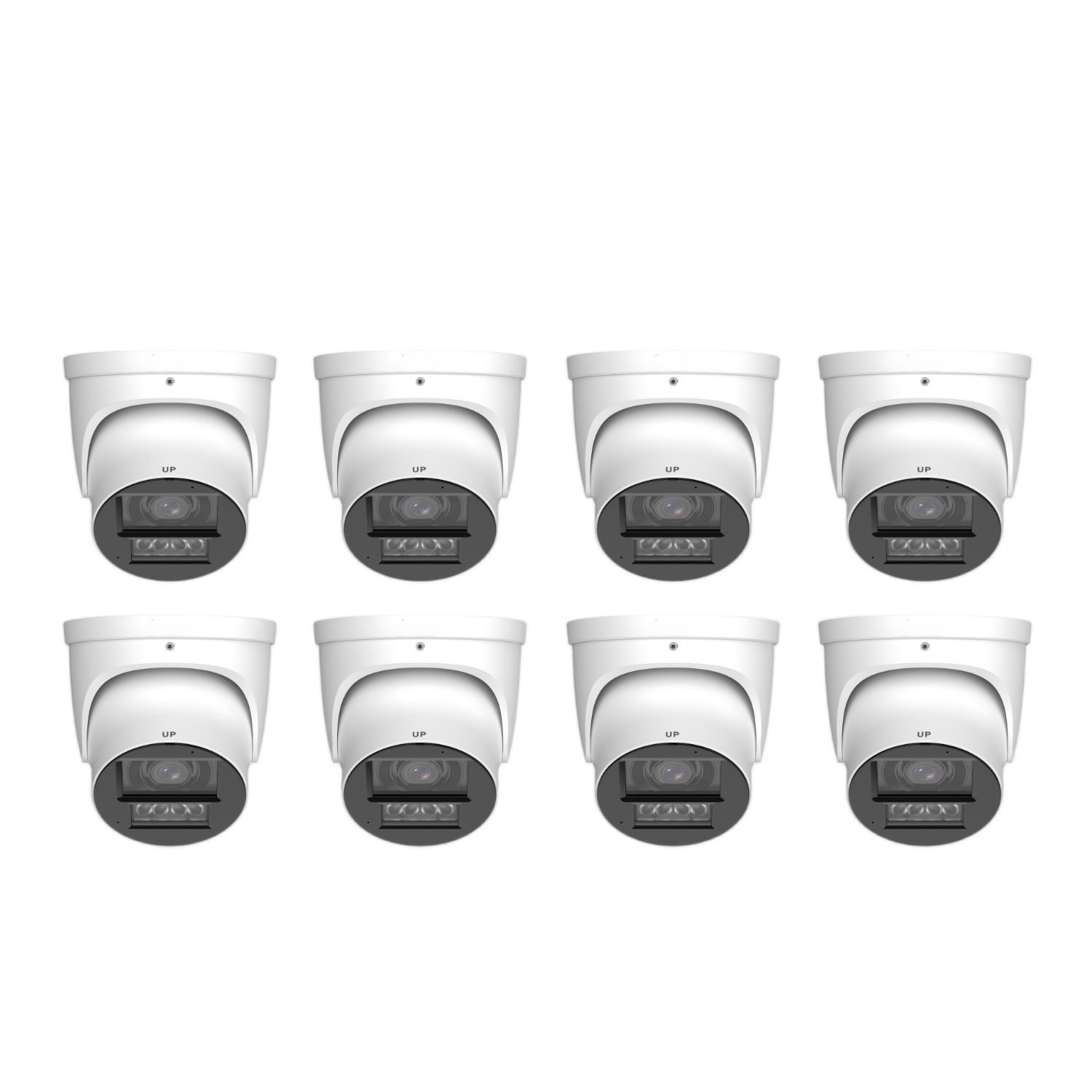EmpireTech IPC-T54PRO-ZE: 1/1.8" CMOS 4MP WizColor Vari-focal Two-way Talk Turret Camera (Built-in IR and Warm Light LED) Kit - Bulk Order (Without NVR) - EmpireTech