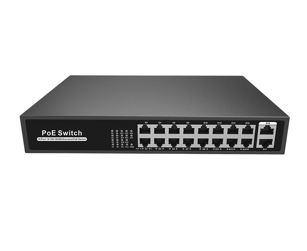 EmpireTech POE16CH-250W Gigabit 18-port PoE switch - EmpireTech