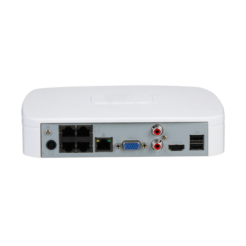 EmpireTech 4CH 1U 4PoE 1HDD Network Video Recorder - EmpireTech