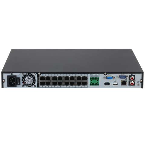 EmpireTech NVR4216-16P-4KS3 16CH 1U 16PoE 2HDDs Lite Network Video Recorder - EmpireTech