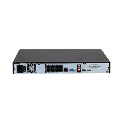 EmpireTech NVR8CH-8P-2EI 8CH 1U 8PoE 2HDDs Network Video Recorder