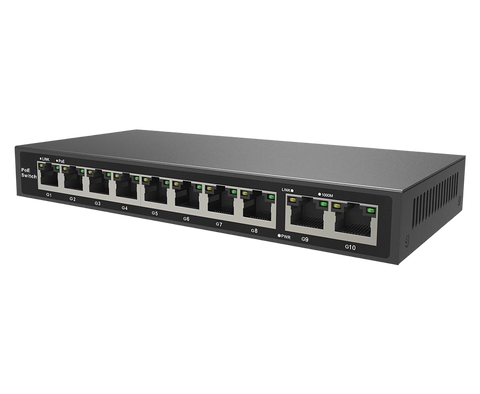 EmpireTech POE8CH-110W Gigabit 10-port PoE switch - EmpireTech
